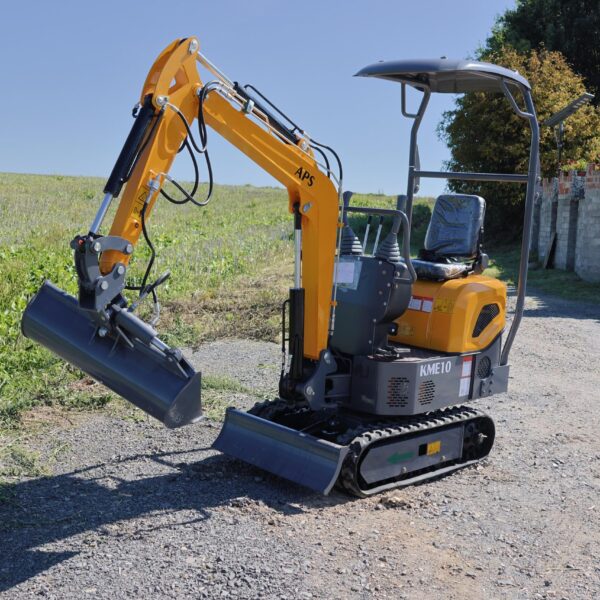 APS KME10 Minibagger mit Schwenkarm