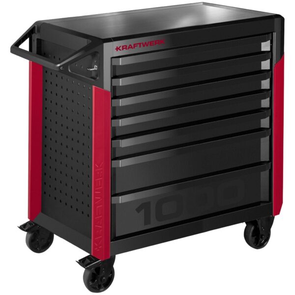 KRAFTWERK PRO LINE PT1000 Werkstattwagen – 7 Schubladen, Made in Germany, Jahre Garantie - KW-101.517.000