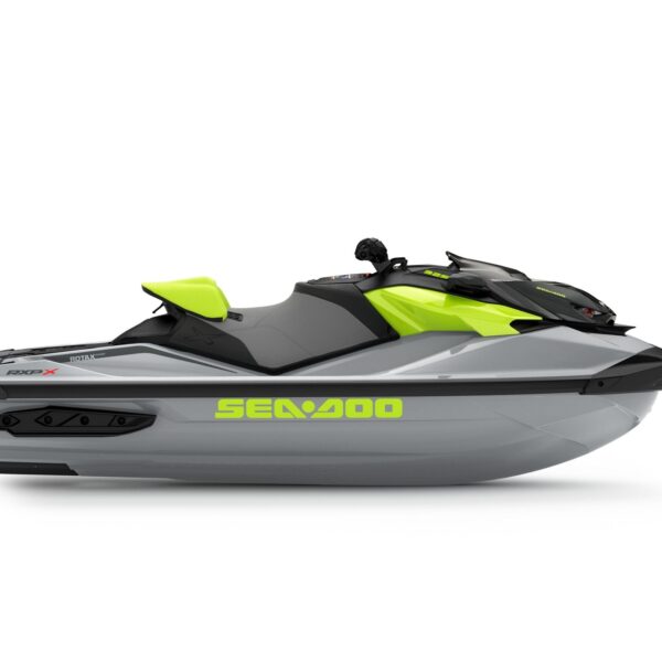 SeaDoo RXP-X RS 325 Jetski Modell 2025 - Ice Metal / Manta Green
