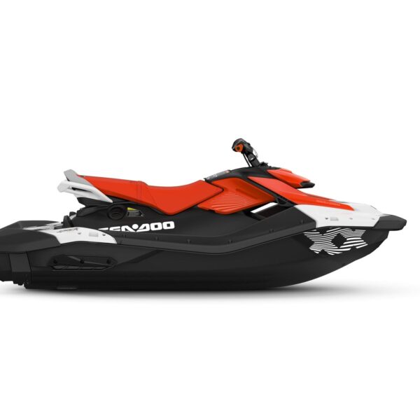 SeaDoo Spark Trixx 3UP 90 iBR Jetski Modell 2026 - White / Dragon Red