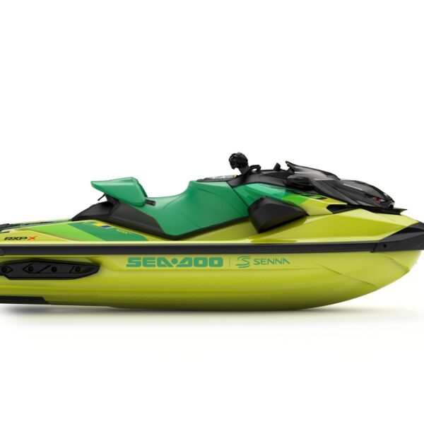 Sea-Doo RXP-X Senna 350 Jetski Modell 2027 Racing Yellow & Amazon Green Limited Edition