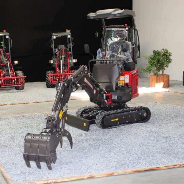 Minibagger Rhinoceros KS12-9 mit Kubota-Motor | 1,2 t & Vollausstattung