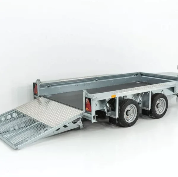 Ifor Williams Baumaschinenanhänger GX105 2,7t|Auffahrrampe