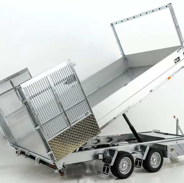 Twintrailer Multi-Heckkipper TT27-30 2,7t|183x309x40/120cm|Tandem