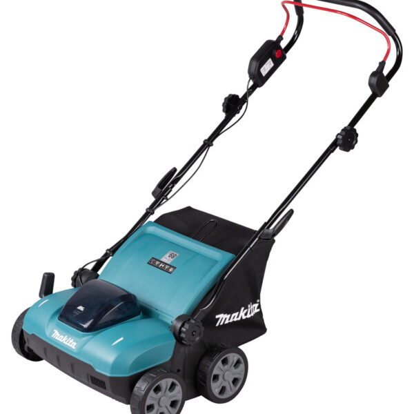 Makita Akku-Vertikutierer – 32 cm Arbeitsbreite, 30L Fangkorb & XPT-Schutz - DUV320Z