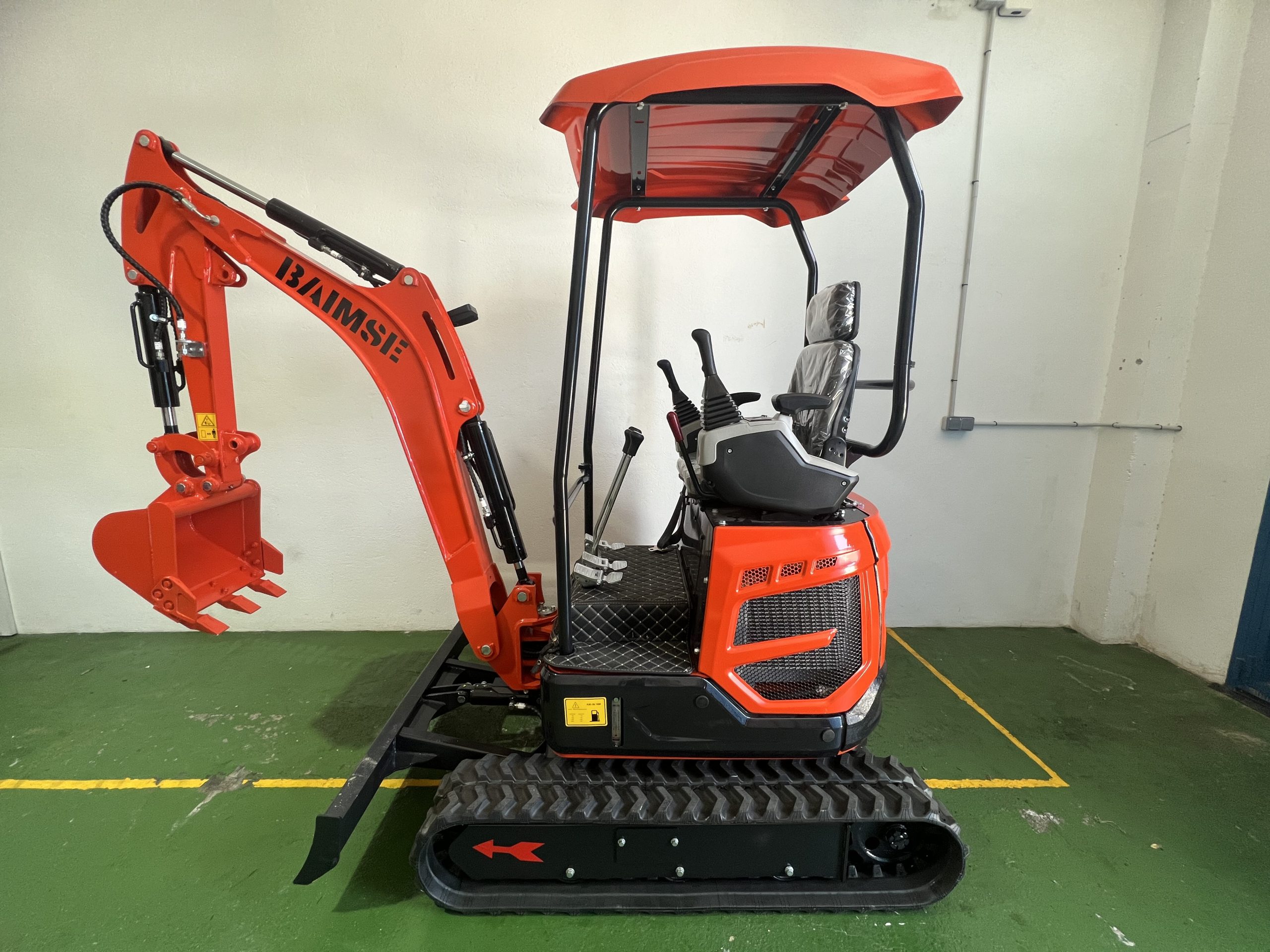 BAIMSE 1800 kg Mini-Rotationsbagger, Kubota 3-Zylinder-Motor