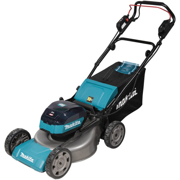 Makita Akku-Rasenmäher mit Radantrieb & Stahl-Mähdeck - LM001GT204