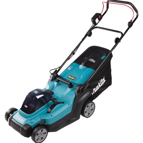 Makita Akku-Rasenmäher 40V max – 42 cm Schnittbreite, 3-in-1 Funktion & kompakte Lagerung - LM004GZ