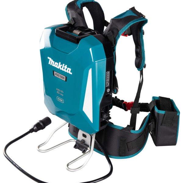 Makita Rückentragbarer Akku PDC1500 – 1.500 Wh, IPX4 & XGT-kompatibel - PDC1500A01