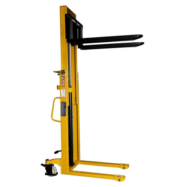 MAMMUTH 1000 kg Manuell-Hochhubwagen – 250 cm Hubhöhe Verstellbare Gabeln – PS10M25A