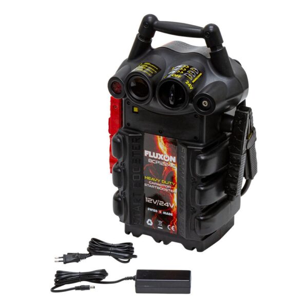 Fluxon Profi Startgerät 12 - 24V Batterieladegerät Starthilfe 12/24V – BCP1224C