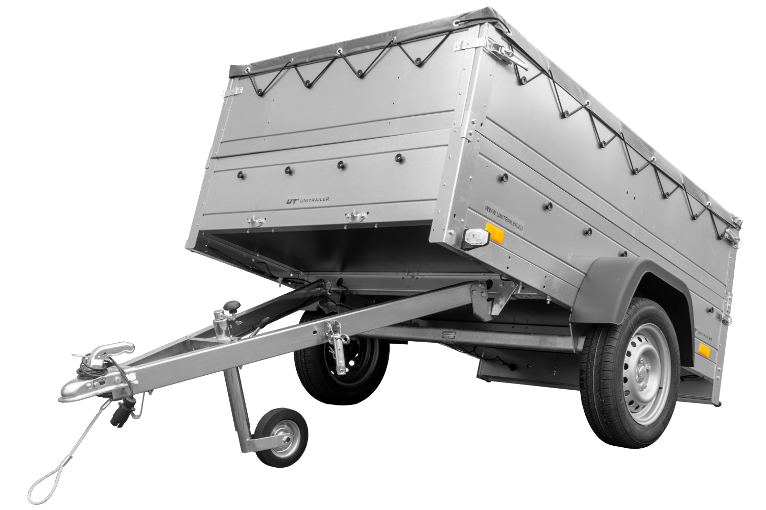 ger_pl_Pkw-Anhanger-kippbar-750-kg-GARDEN-TRAILER-201-KIPP-mit-zusatzlichen-Bordwanden-Stutzrad-und-grauer-Flachplane-4501_2