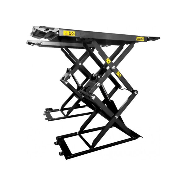 KROFtools 3T Doppel Scherenhebebühne mit großer Hubhöhe für PKW 230v - 9815M