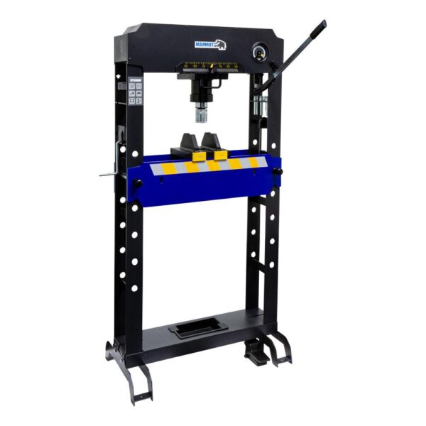 MAMMUTH 50t Werkstattpresse manuell + pneumatisch inkl. Druckstücke – SP50HAM