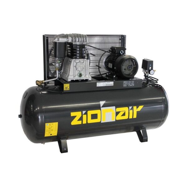 ZionAir 270L Profi Kompressor - 11 bar Kolbenkompressor 653L/min 4KW 400V – CP40A11