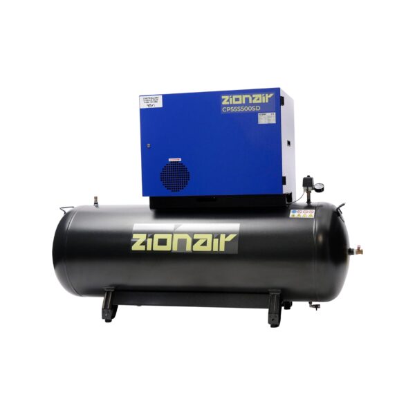 ZionAir 11bar Profi Kompressor Silent 5,5kW 400V 500L Tank – CP55S500SD