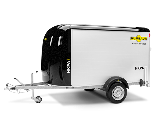 Kofferanhänger Tieflader HUMBAUR Serie 5000 Poly-Alu Kofferanhänger HKPA 153217