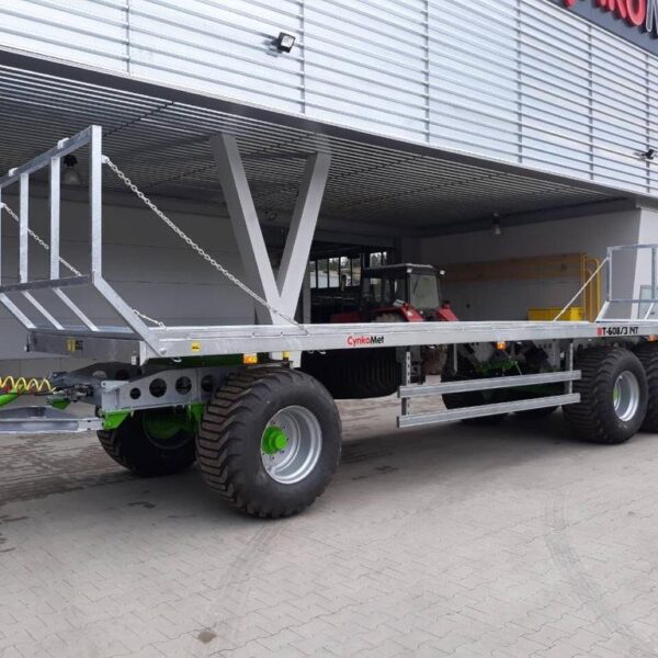 Ballenwagen Raimund Dreiachser verzinkt (H = hoch)
