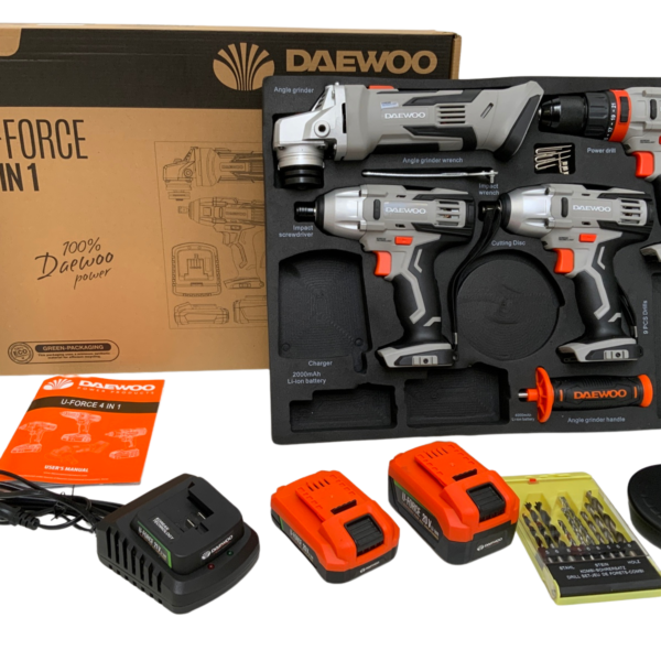 Daewoo Power-Tool Set 4 in 1